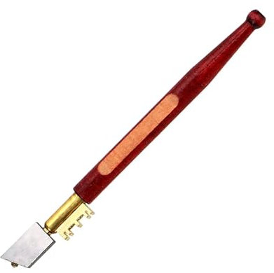 MIUYTRN Cortador de vidrio de diamante simple de 17 mm, cuchillo afilado portátil, herramienta de corte de diamante for vidrio cuicui