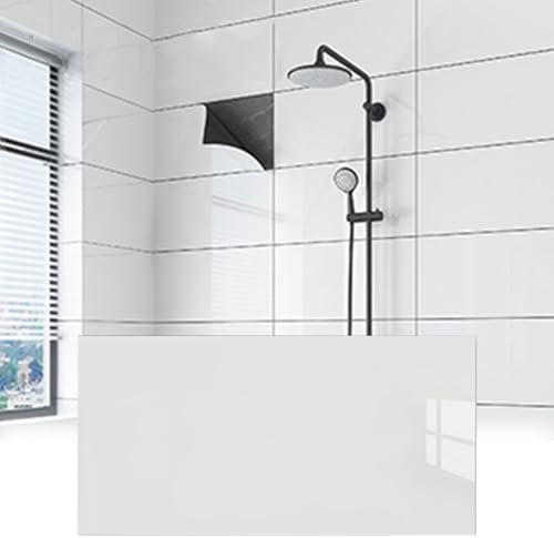 Deckenpaneele Deckenplatten Badezimmer Backsplash Fliesen, Für Abziehen Und Aufkleben, Weiß, 60 X 30 Cm, 80 X 40 Cm, Wasserdicht, Ölbeständig, Fliesenaufkleber, Tapete Für Decke, Wand(65 pack,300x600m