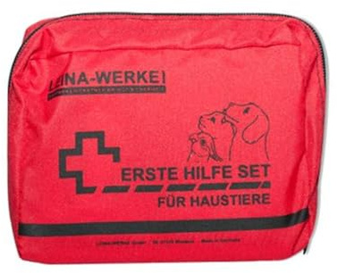 LEINAWERKE 52000 First aid kit for pets black-red 1 pc.