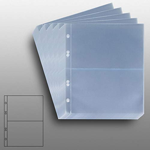 Prophila Postkarten-Hüllen 50 Stück (Hüllenformat 170 x 222 mm)