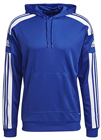 adidas Herren Squadra 21 Hoodie Royal Blue / White, L