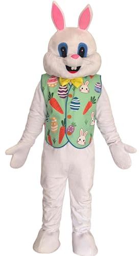To.beone gul påskhare kostym kanin maskot kostym vuxen