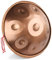 KELIODY Gold Harmonic Handpan Drum in D-Moll 9 Töne 22 Zoll Hand Pan mit Tasche, Percussion zur Klangheilung, persönliche Meditation, Yoga