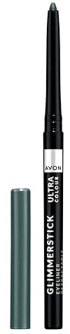 Avon Glimmerstick Eyeliner Soft-Glide-Formel 16 Stunden Halt - Wasserfester Eyeliner Saturn Grey
