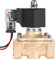 Elettrovalvola Ottone 1 220V AC Elettrico elettrovalvola Ottone normalmente chiuso valvola magnetica elettrica DN25 Solenoid Valve Azionata direttamente per Acqua Aria Olio
