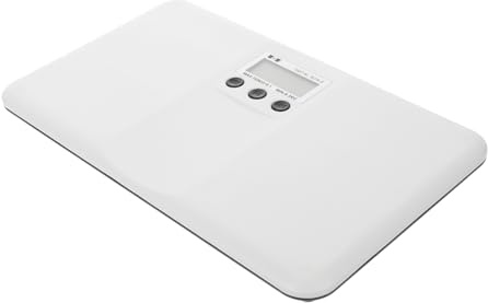 Abaodam Elektronische Leicht mit Großem Haustierwaage und Babywaage Flach Lcd Display Multifunktionale Kunststoffwaage für Präzise Messung bis 150kg Hause