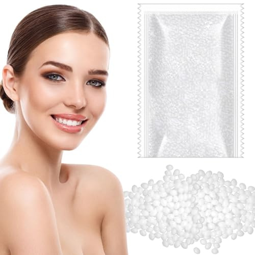 Zahnreparatur Provisorische, 100g Thermal Klebend Perlen | Temporäre Zahnreparaturperlen, Ungiftig und Reizfrei, Leicht und Elegant, für Fehlend Gebrochen Zahn Gefälscht Zahn Furnier