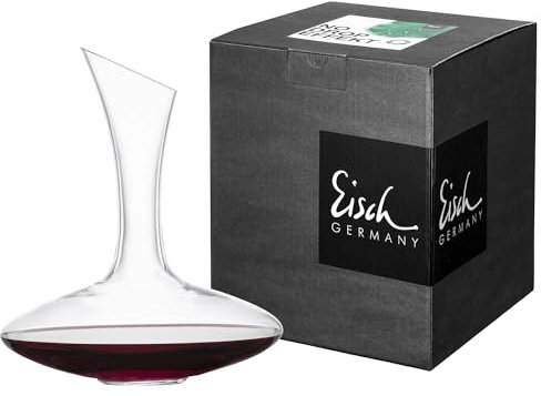 EISCH Wein Dekanter Performance 0,75 l (1 Stk) mit No Drop Effekt, handgefertigter Dekanter aus Kristallglas für Rotwein und Weißwein (Art.-Nr. 180169)