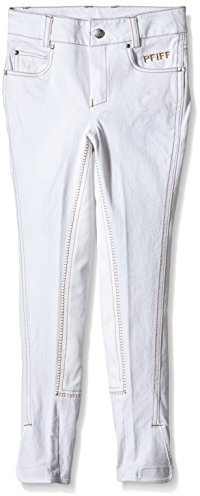 Pfiff Kinder Vollbesatz Reithose Julie, Stretch, Hüftform, Kunstledervollbesatz