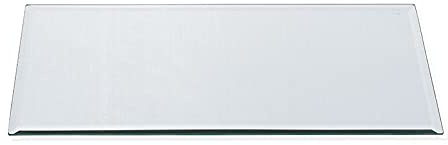 Sandra Rich 6er Set Spiegelplatte, Deko Tischspiegel 30x15cm Glas rechteckig