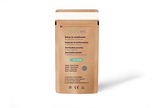 Sacchetti di sterilizzazione per calore secco, 100 pz. (100 * 230 mm)