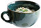 Taza de café grande, taza de cerámica de 700 ml, taza de café, cuencos de cereales con asa, taza de té grande, taza de ensalada, cuenco para su mejor amiga, cumpleaños, Navidad, regalo (verde oscuro)
