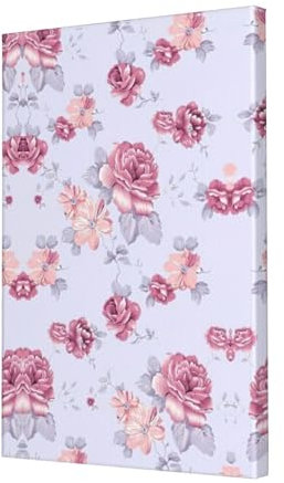 Rote Rosen Blumen Leinwand rahmenlose dekorative Malerei 16x24 Zoll (vertikal) Ölgemälde Wohnzimmer Wanddekoration