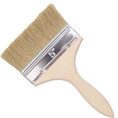 1 Pezzi Pennello Pittura,Pennellessa Pittura Muri,Pennellessa,Pennello Pittura,Pennelli,Pennelli Pittura,per Vernice,Barbecue,Colla,Larghezza Setola 120 mm