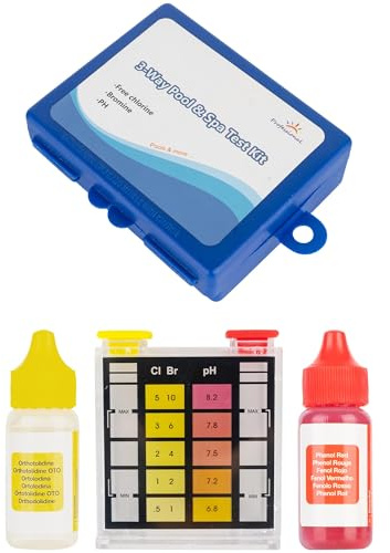 BlueStars Standard 3-Way Swimming Pool & Spa Water Test Kit