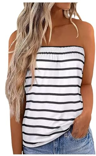 Genérico Camiseta Tirantes Sin Mangas Mujer,camiseta básica ajustada de punto acanalado Color Sólido Ligero Camisa Cuello Redondo Basica Tops Elegante Camisetas para IR al Trabajo, Citas, Vacaciones