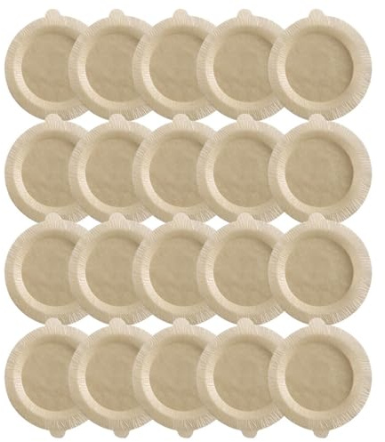 Inserti di carta per friggitrice ad aria, a prova di perdite, resistenti all'olio, da forno rotondi per , design pergamena resistente al calore, requisiti della categoria di cottura