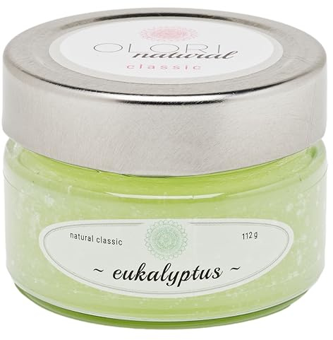 Duftöl Eukalyptus im Glas - Raumduft mit ätherischen Ölen - langanhaltend - natürlich, würzig, krautig - 100% Natürlich & Reine Raumdüfte im Duftglas - Raumerfrischer ohne künstliche Duftstoffe (112g)