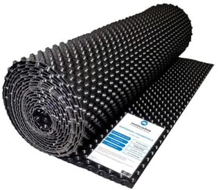 Handelskönig Hochbeetfolie Noppenfolie Noppenbahn Grundmauerschutz 1,5 m x 20 m = 30 m² Dichtungsbahn Drainage ohne Weichmacher Sauberkeitsschicht Hochbeetfolie ohne Weichmacher