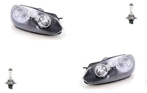 Johns, Scheinwerfer Halogen passend für VW Golf 6 5KI ab 2008- Satz Satz H15 mit H7 L R