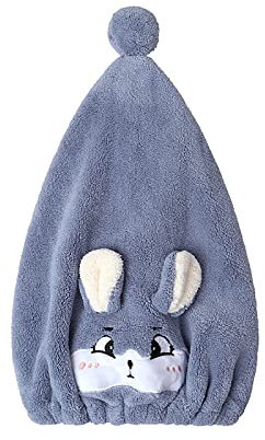 YJZQ Haarturban Handtuch Cute Haartrockentuch Kinder Schnelltrocknend Duschhaube Jungen Kopfhandtuch Mädchen Polyester Mikrofaser Kopftuch Super Saugfähig Handtuch Handtuch Hair Turban Wrap