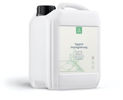 eco:fy Teppich Imprägnierung Imprägnierspray gegen Nässe, Flecken und Schmutz für natürliche, synthetische Fasern, Schutz nach Teppichreiniger (2,5 l)