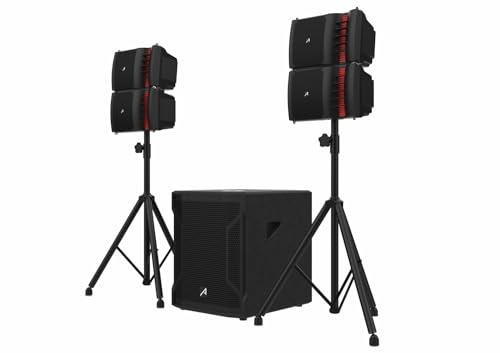 Audibax Seattle 1000 Sistema PA Line Array Bluetooth + Soportes