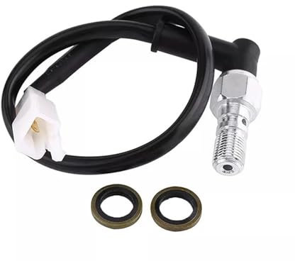 WXOSET M10x1,25mm Motorrad Hydraulischer Bremsdruck-Rücklichtschalter, Universal-Waschmaschinenteile