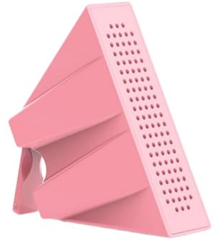 Mikikit Soporte para Teléfono Móvil Amplificador de Sonido Pasivo, Material Abs Resistente, Diseño Multifuncional Portátil Adecuado para Uso en Interiores y Exteriores