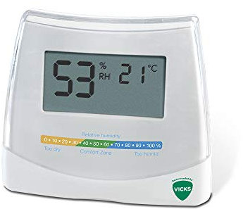 Vicks 2-in-1 Hygrometer and Thermometer V70