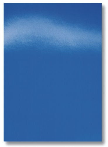 100 Einbanddeckel A4 Hochglanz blau