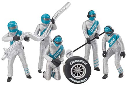 Carrera - 20021133 Figurensatz Mechaniker, Silber