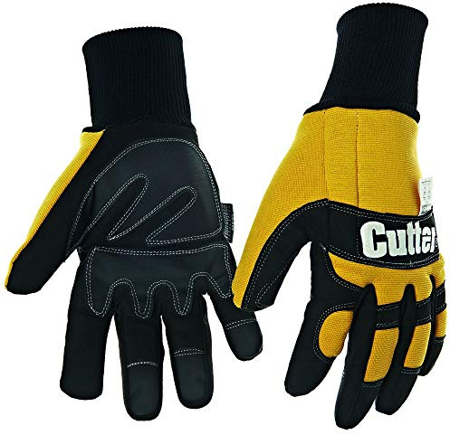 Cutter CW500 Professional Chainsaw Glove - Thermal, Medium , Yellow