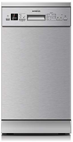 LAVAVAJILLAS INFINITON (A++/E, Display LED, Ancho 45cm, Tercera Bandeja, Control Electronico, Independiente) (INOX, DIW-4513X)