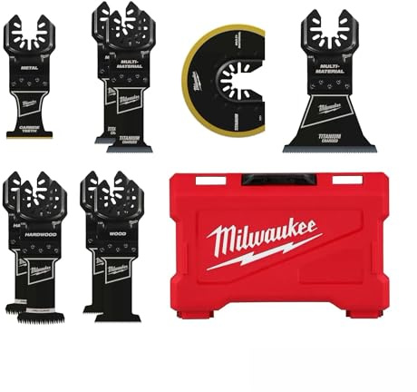 Open-Lok Universal Plunge Assorted Blade Kit - 9 Piece and Storage Case