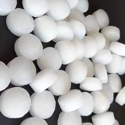 Herjiore 60 piezas Bolas de Polilla Cápsulas, Repelentes de ropa Protección del Jardín
