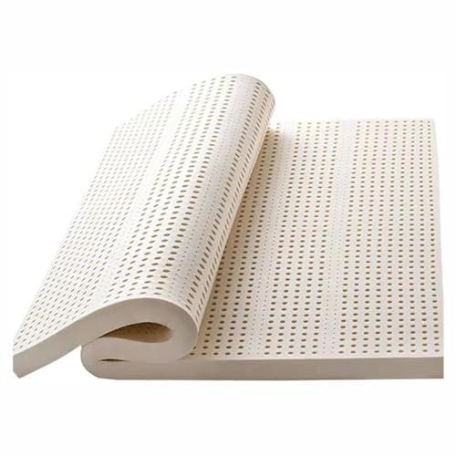Generisch Latexmatratze 190×80cm (75×31Zoll), 100% Naturlatexmatratzen, kühl und stützend, Doppelmatratze, Naturkautschukmatratze, verdicktes Kissen für das Schlafzimmer zu Hause,1in