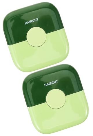 Didiseaon 2 Pz Forcina Per Tagliacapelli Con Rifinitore Con Gap Tagliacapelli Con Doppie Punte Rifinitore Per Doppie Punte Per Plastica Green