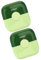 Didiseaon 2 Pz Forcina Per Tagliacapelli Con Rifinitore Con Gap Tagliacapelli Con Doppie Punte Rifinitore Per Doppie Punte Per Plastica Green