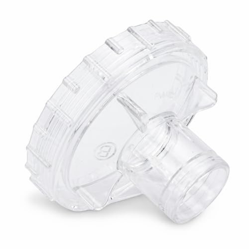 Vvikizy Couvercle de Pompe de Filtre à Sable de Piscine, Couvercle Transparent Efficace pour 58397, Installation Facile, Passoire de Pompe à Sable en Plastique P6665