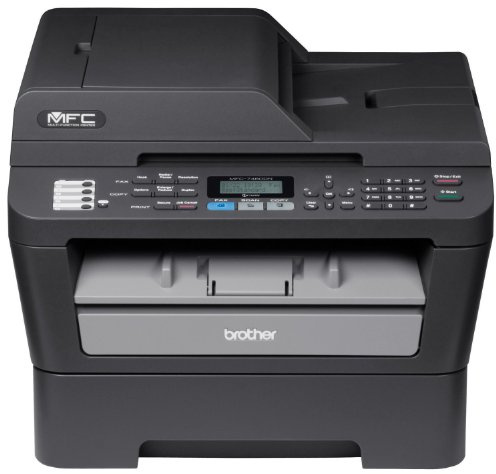 Brother MFC7460DN Ethernet Monochrome Printer with Scanner, Copier & Fax