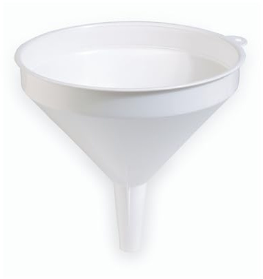 Ecoplast | Imbuto Cucina in Plastica 36cm, Bianco, Made in Italy
