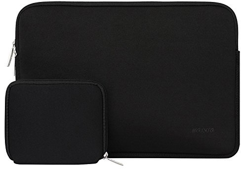 MOSISO 13 Pollici Custodia Laptop, 13 Pollici Borsa PC Compatibile con MacBook Air M4 M3 M2 M1 2025-2018 / Pro 13 M2 M1 2025-2016, Neoprene Borse Computer con Custodia Piccola, Nero
