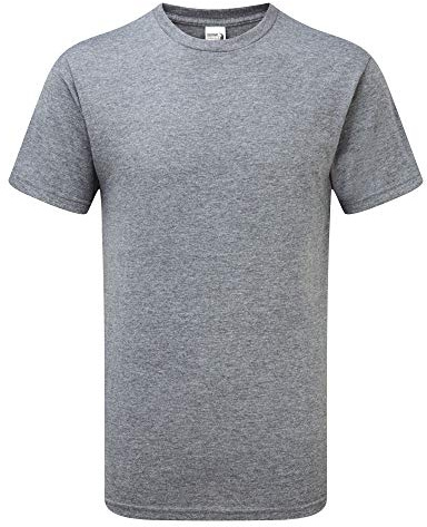 Gildan Mens Hammer Heavyweight T-shirt (L) (Grafit Heather)