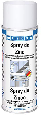 WEICON, Spray Zinc 400 Ml Protecctión Catódica Anticorrosiva