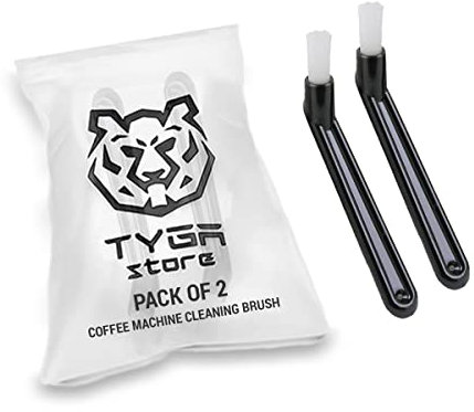 TYGA Store Coffee Group Head Clean Brush for Cleaning Espresso or Grinder Machine - Prevent Leaks Around Portafilter & Gasket, Domestic, Home & Commercial (2)