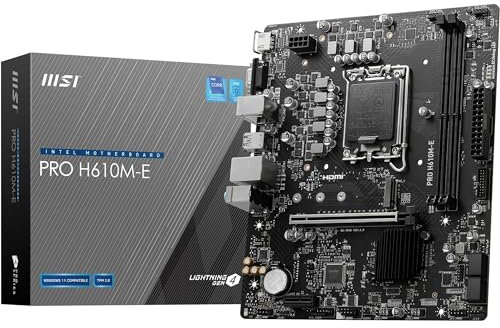 MSI PRO H610M-E Scheda madre