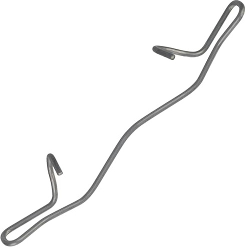 AERZETIX - C70711 - Feder , Bremssattel - kompatibel mit Citroën Peugeot Audi Ford Mazda Jeep Mercedes-Benz Nissan Opel Renault Saab Toyota Volvo Vw Alfa-Romeo - OE-Nummern 8V0 615 269
