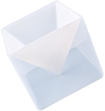 Operitacx 1stk Kuchen Topper Kaktuskerzen Kuchenkerze Großer Schmuckorganisator Tischplatte Moisennette-schmuck Kerzenschale Aus Harz Silikon Epoxid Kieselgel Weiß Ornamente