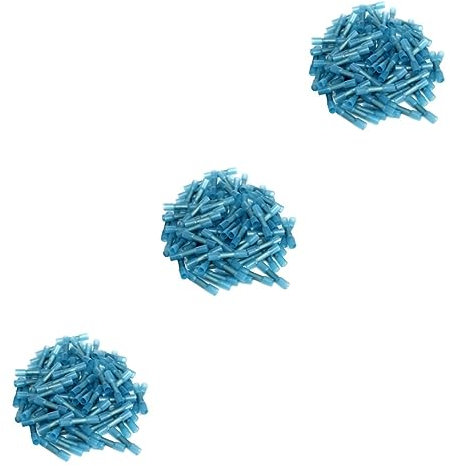 Gatuida 300pcs Insulated Wire Crimp Terminal Connectors Heat Shrink Connectors Wire for Electrical Boxes